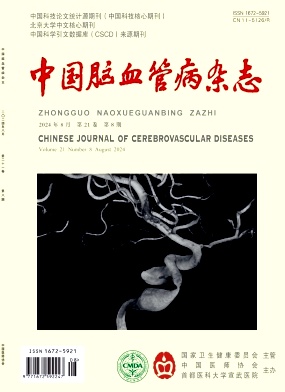 中国脑血管病杂志封面